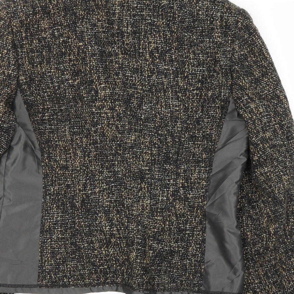 Gerry Weber Womens Brown Cardigan Jumper Size 12 - Jacket