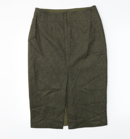 call of the wind Womens Green Bandage Skirt Size 12