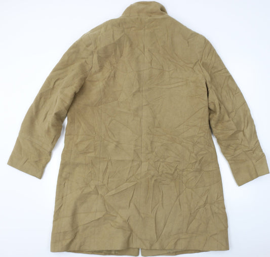 Essentials Womens Brown Jacket Coat Size 20