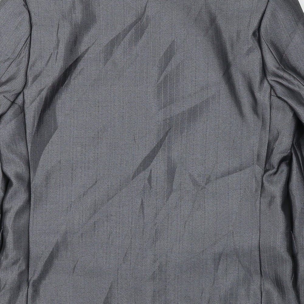 KR Womens Grey Jacket Blazer Size 12
