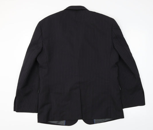 Taylor & Wright Mens Black Jacket Blazer Size 44