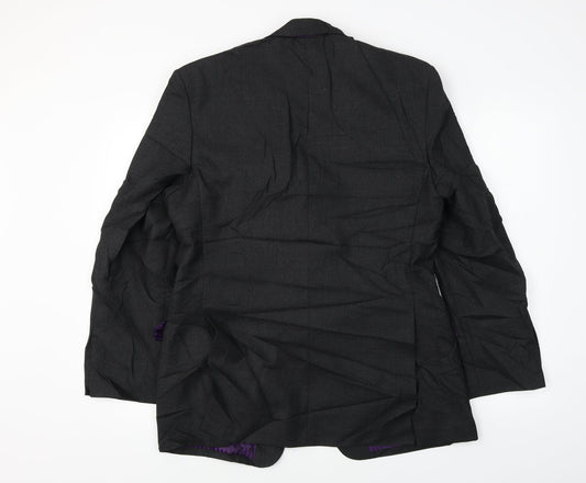 Marks and Spencer Mens Black Jacket Blazer Size 38