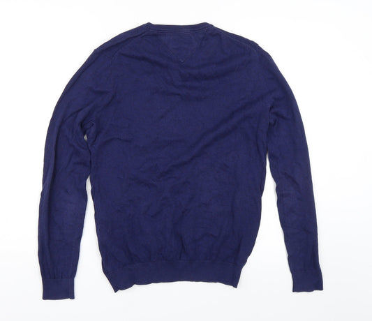 Profumo Mens Black Pullover Jumper Size M