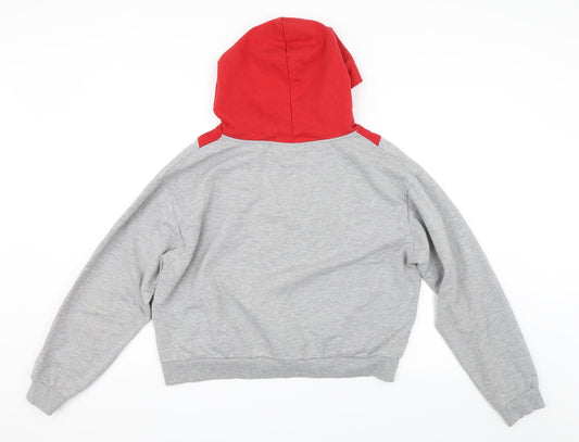 Primark Girls Red Pullover Hoodie Size M