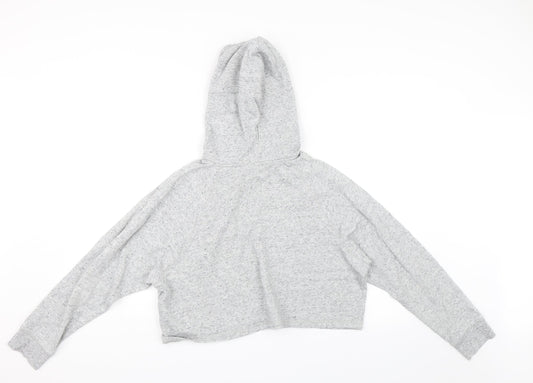 Preworn Womens Grey Pullover Hoodie Size L