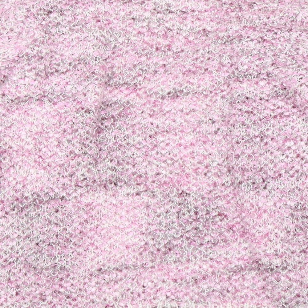 BM Womens Purple Cardigan Jumper Size S