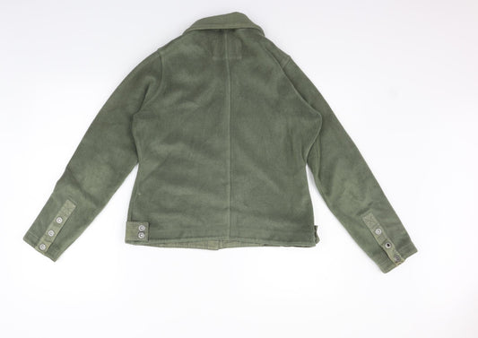 NEXT Womens Green Jacket Coat Size 12 - washable marks