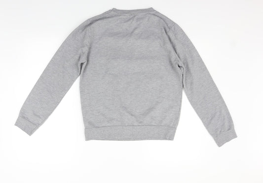rupaul Womens Grey Pullover Jumper Size 2XS