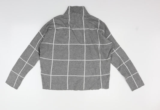 Red Herring Womens Grey Pullover Jumper Size 14