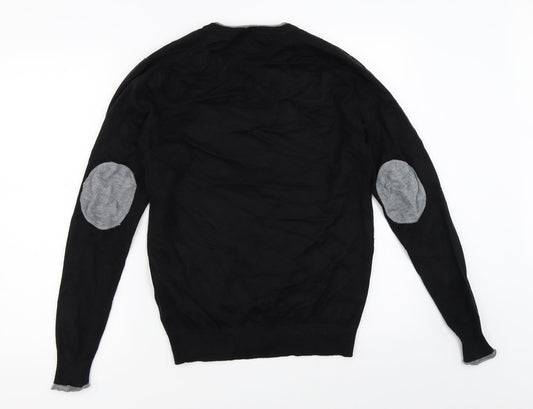 Preworn Mens Black Pullover Jumper Size M