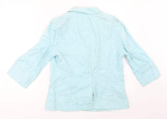 Country Casuals Womens Blue Jacket Size 10