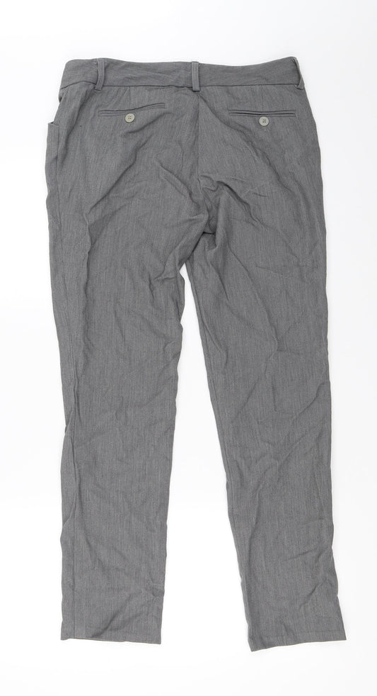 Fenn Wright Manson Womens Grey Trousers Size 10 L27.5 in