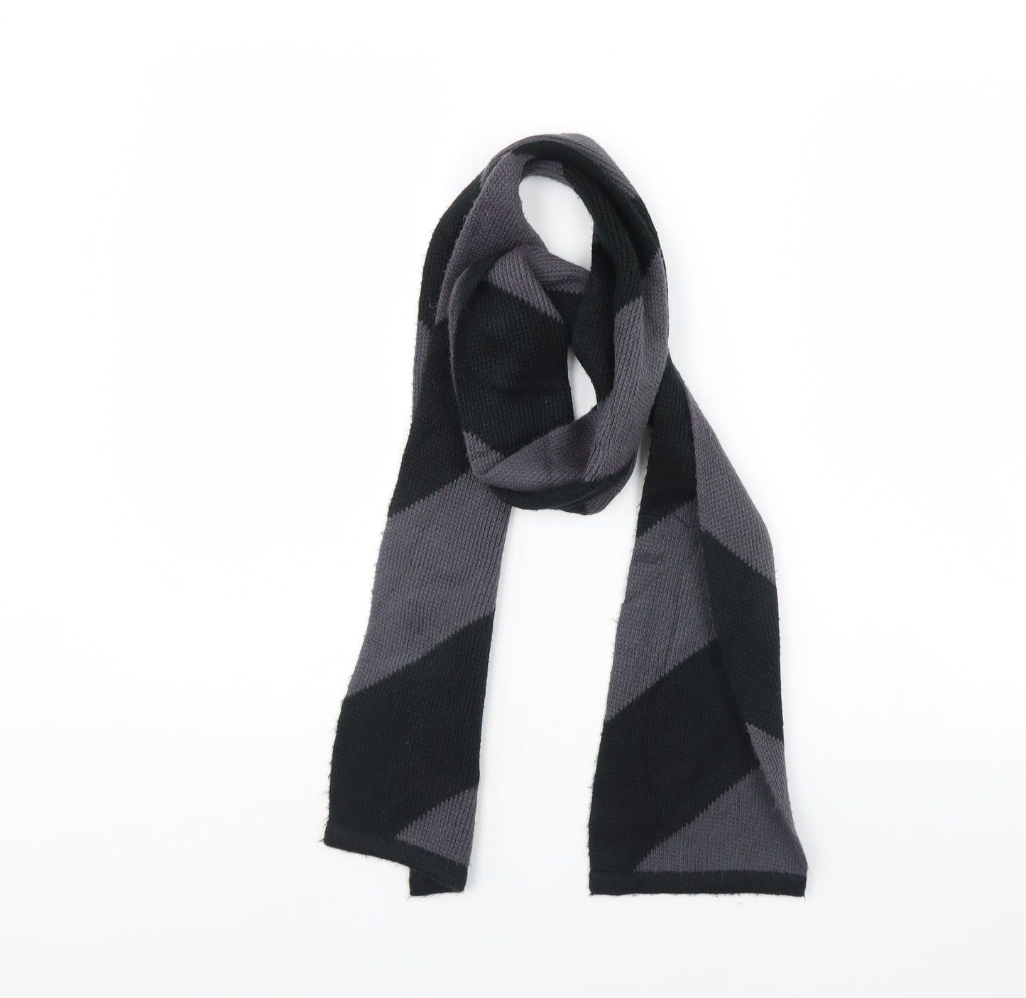 Preworn Womens Black Scarf