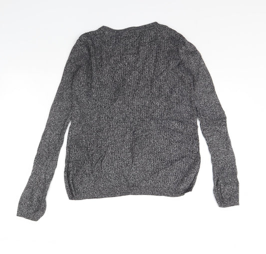 H&M Womens Black Pullover Jumper Size S
