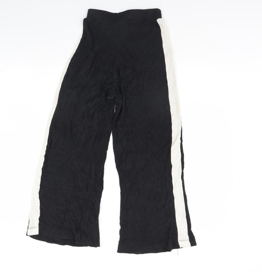 Pull&Bear Womens Black Trousers Size XS L27 in