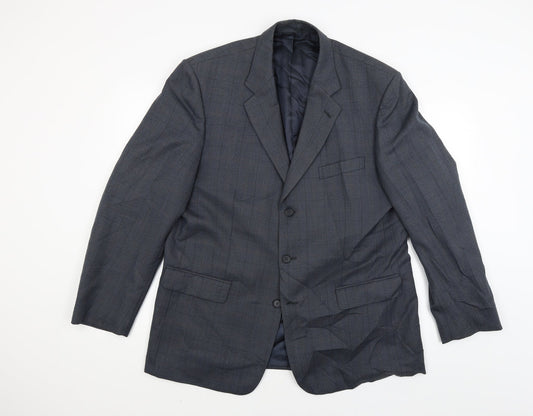 James Barry Mens Blue Jacket Blazer Size 44