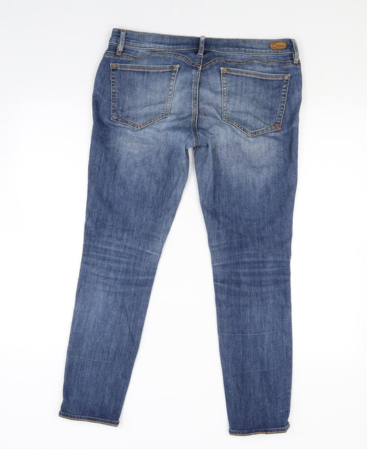 Dittos Womens Blue Denim Skinny Jeans Size 30 in L26 in