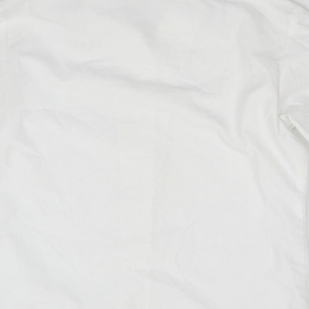 Wolfe & Scott Girls White Basic Blouse Size M