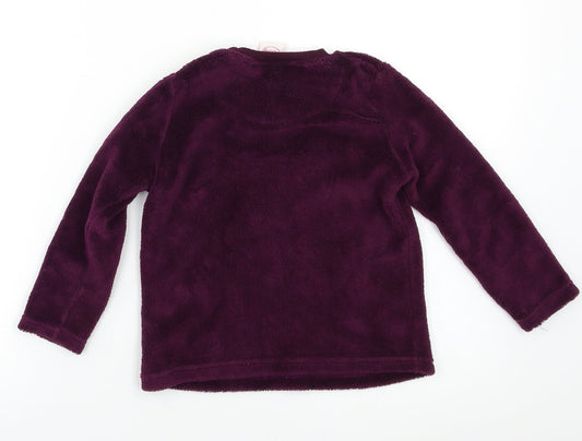 Disney Girls Purple Top Pyjama Top Size 3-4 Years - Sleepy