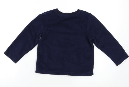 F&F Boys Blue Pullover Hoodie Size 3-4 Years