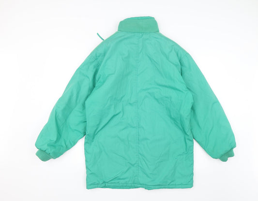 Sensations Womens Green Anorak Jacket Size 12