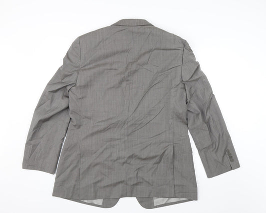 Marks and Spencer Mens Grey Jacket Suit Jacket Size 42