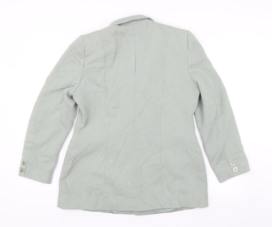 Principles Womens Green Jacket Suit Jacket Size 14