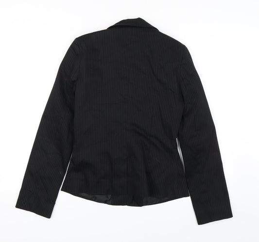 Pilot Womens Black Jacket Blazer Size 10