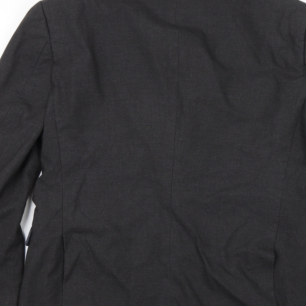 Brook Taverner Mens Grey Jacket Suit Jacket Size 38