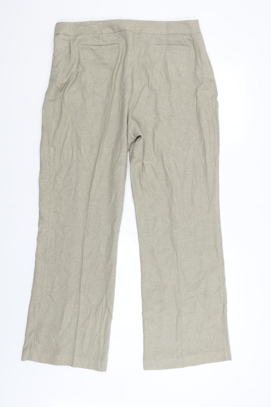 Klass Womens Beige Jegging Trousers Size 16 L30 in