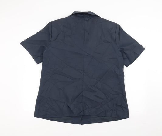 Balsamik Womens Blue Jacket Size 20