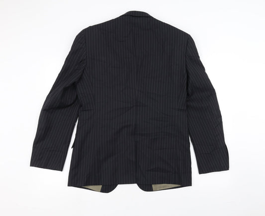 Marks and Spencer Mens Blue Jacket Suit Jacket Size 38