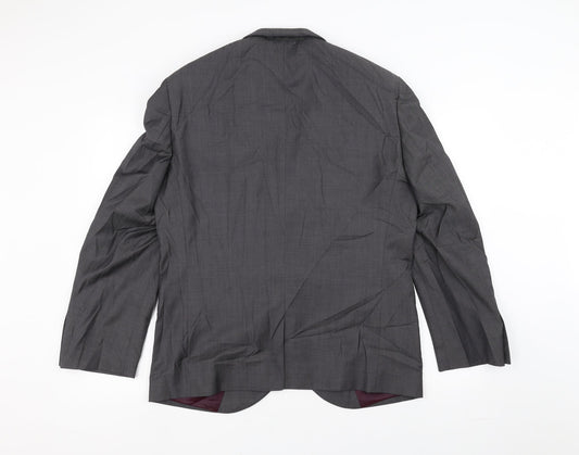Marks and Spencer Mens Grey Jacket Suit Jacket Size 42