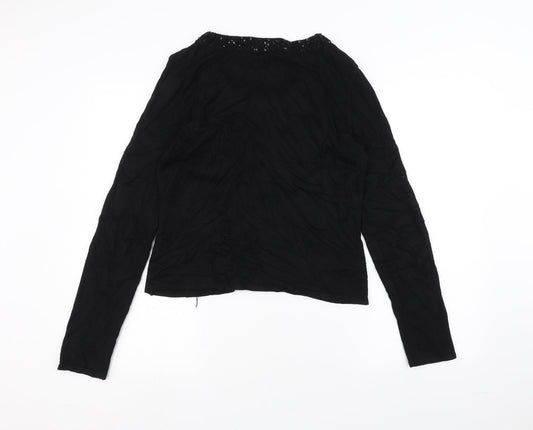 Marks and Spencer Womens Black Cardigan Jumper Size L