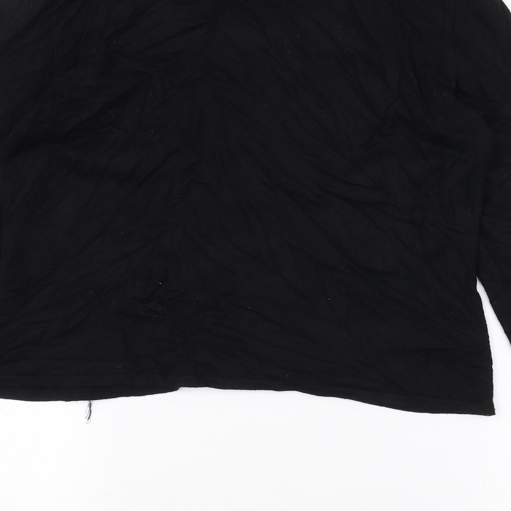 Marks and Spencer Womens Black Cardigan Jumper Size L