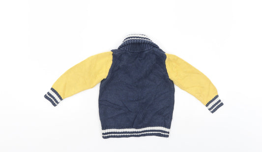Gap Boys Multicoloured Jacket Coatigan Size 3 Years