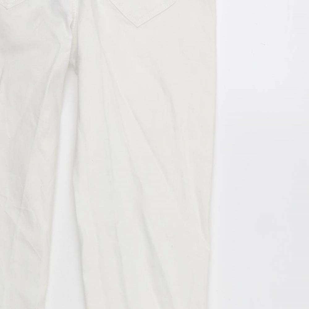 Brave Soul Womens White Denim Jegging Jeans Size 10 L28 in