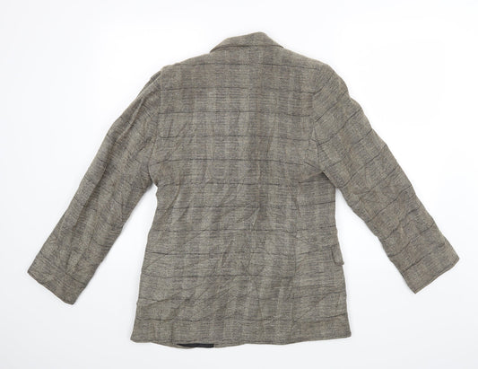 klass collection Womens Beige Jacket Size 12
