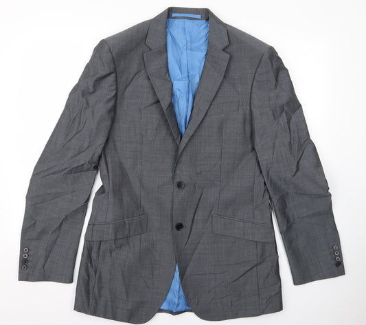 m&s Mens Grey Jacket Size M