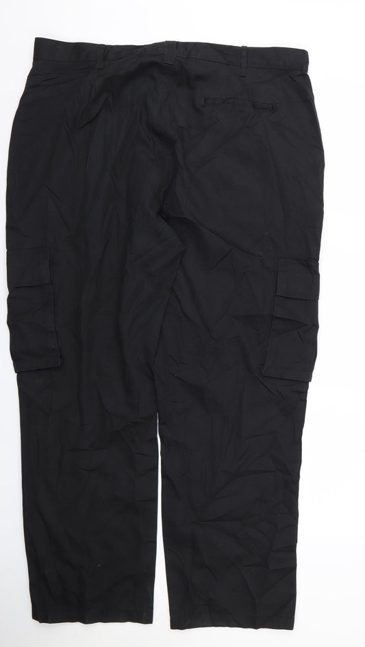 Alexandra Womens Black Trousers Size 4 L30 in