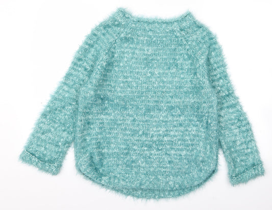 b&m Womens Green Pullover Jumper Size S