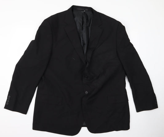 M&S Mens Black Jacket Size M