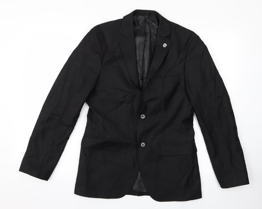 marlzoli Mens Black Jacket Size M