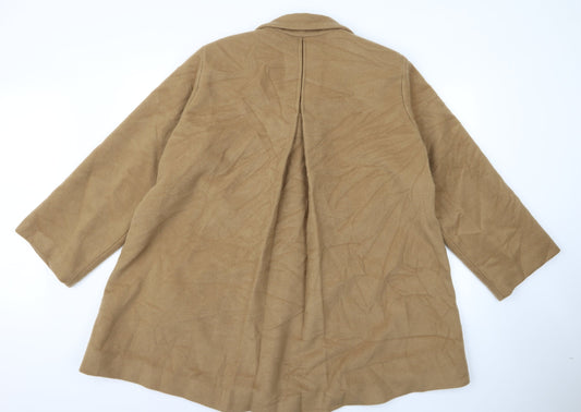 Preworn Womens Beige Parka Jacket Size XL