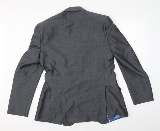 Marks & Spencer Mens Grey Jacket Suit Jacket Size 40