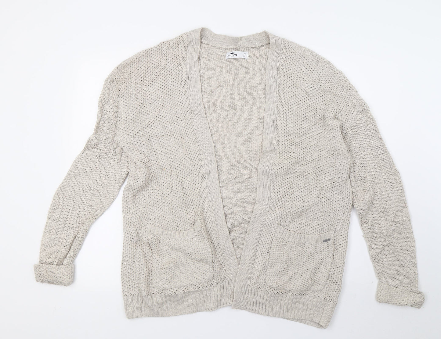 Hollister Womens Grey Knit Cape Jumper Size S