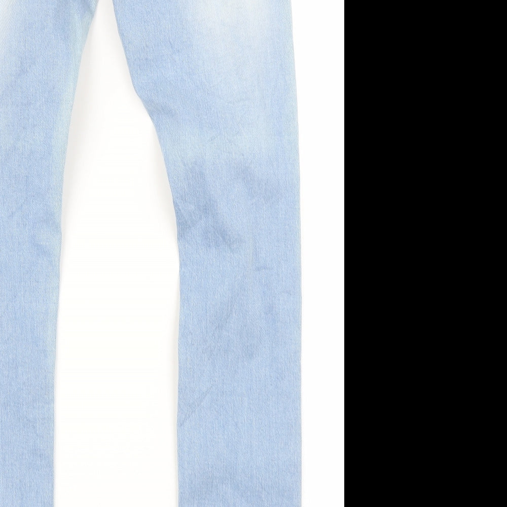 No91 Mens Blue Denim Skinny Jeans Size 30 in L28 in