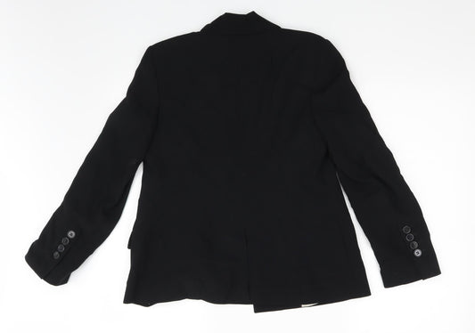 Principles Womens Black Jacket Suit Jacket Size 10