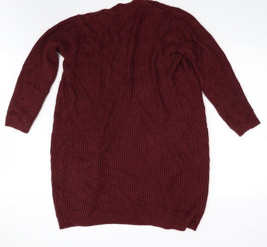 Capsule Womens Purple Cardigan Jumper Size 12
