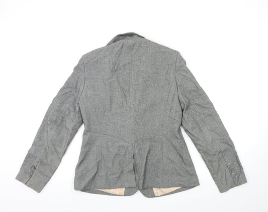 NEXT Womens Grey Jacket Suit Jacket Size 14